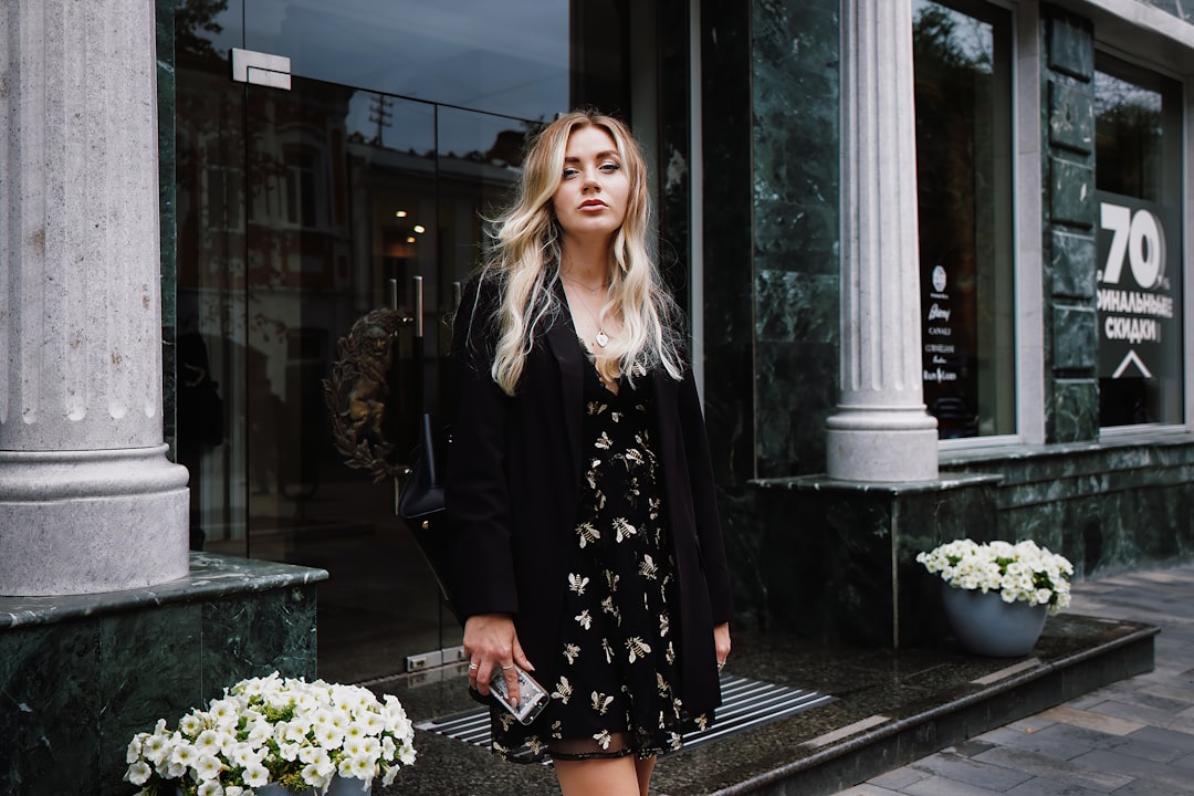 Wrap dress styling for date night