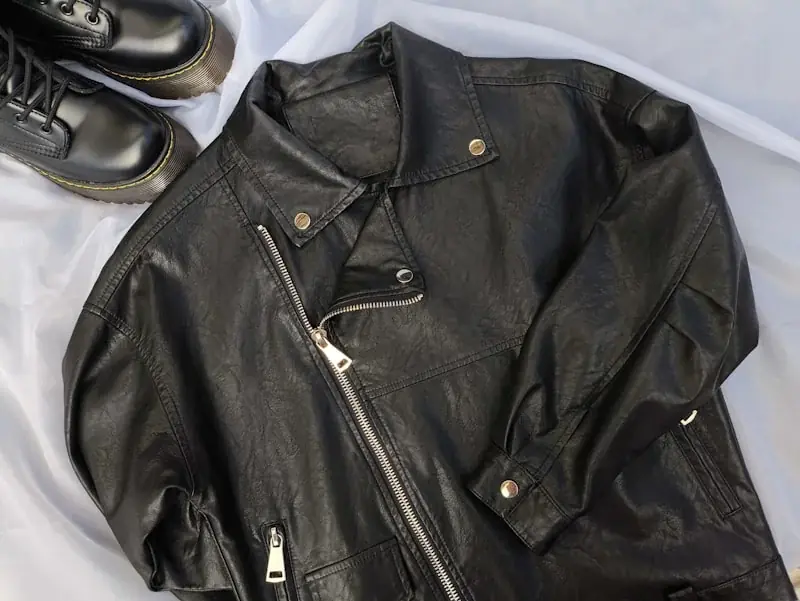 Women's leather jacket