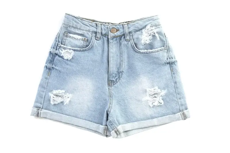 Women's denim shorts
