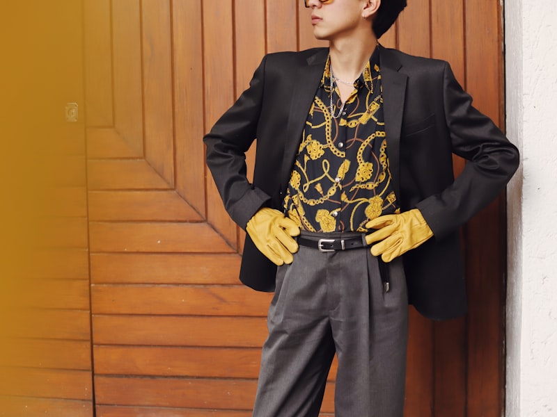 Woman wearing a semi-formal cocktail dress at an evening event